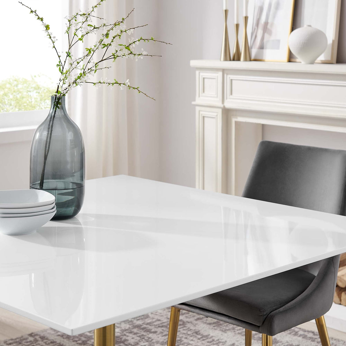 Lippa Square Wood Dining Table
