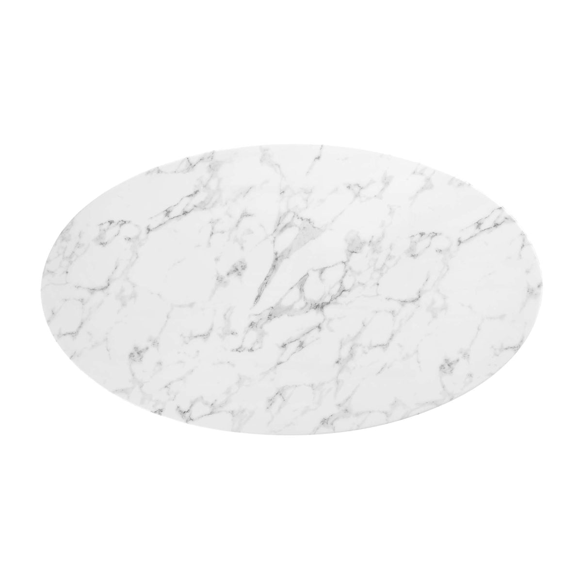 Lippa Oval Artificial Marble Dining Table - view 27