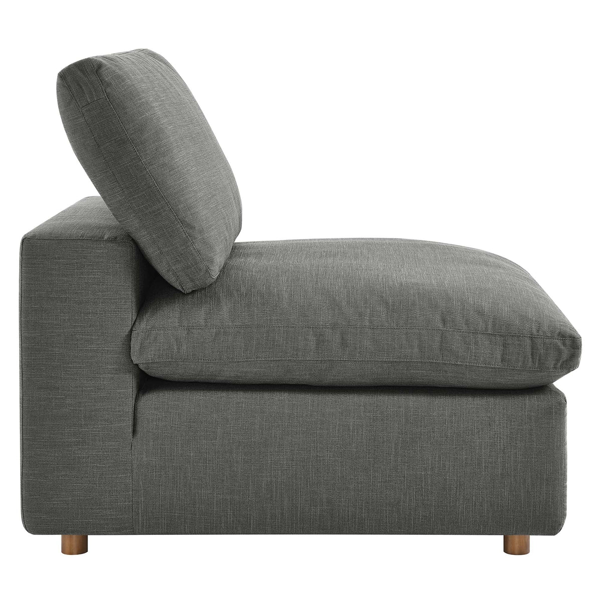 Commix Down Filled Overstuffed Armless Chair - view 22