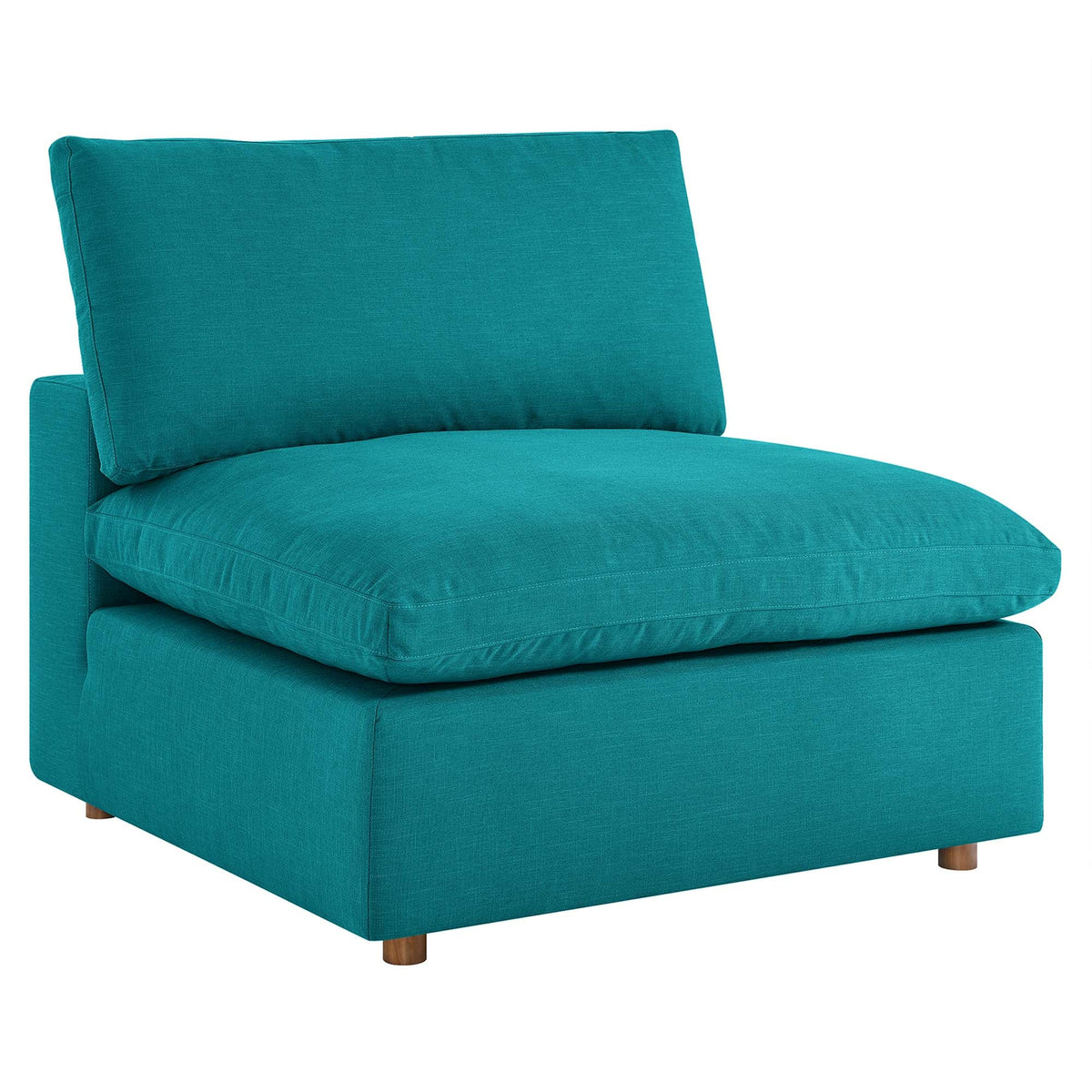 Commix Down Filled Overstuffed Armless Chair - view 4