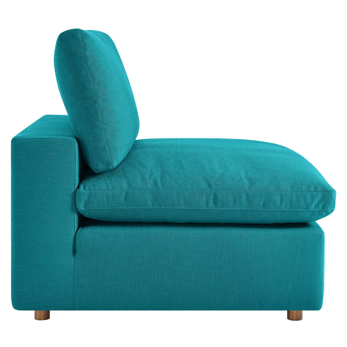 Commix Down Filled Overstuffed Armless Chair - view 20