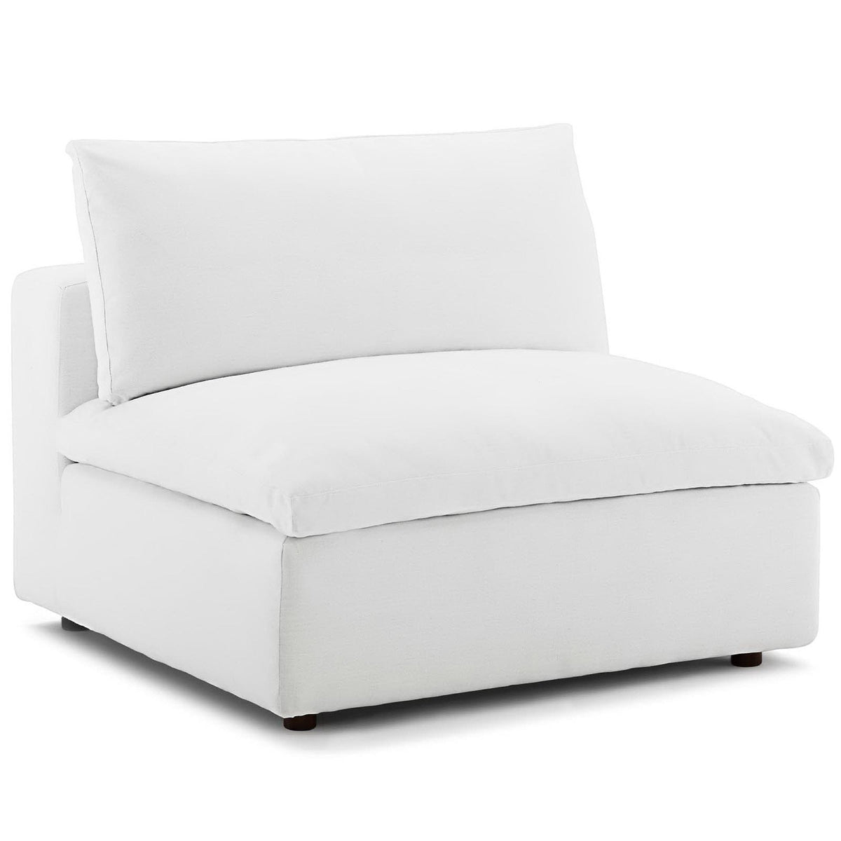 Commix Down Filled Overstuffed Armless Chair - view 1