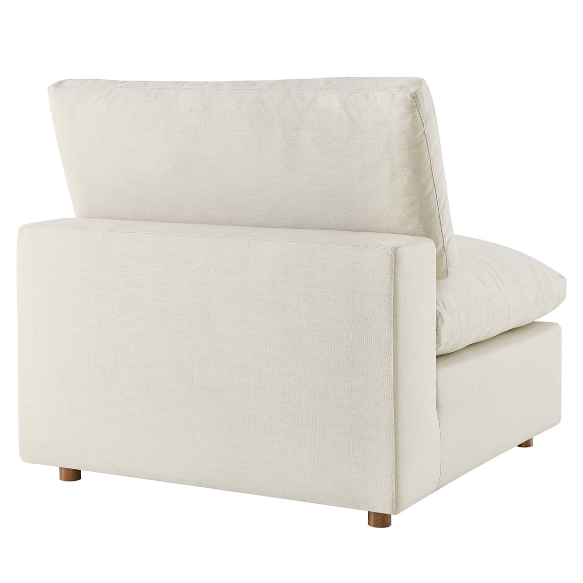 Commix 5-Piece Down Filled Overstuffed Armless Sectional Sofa