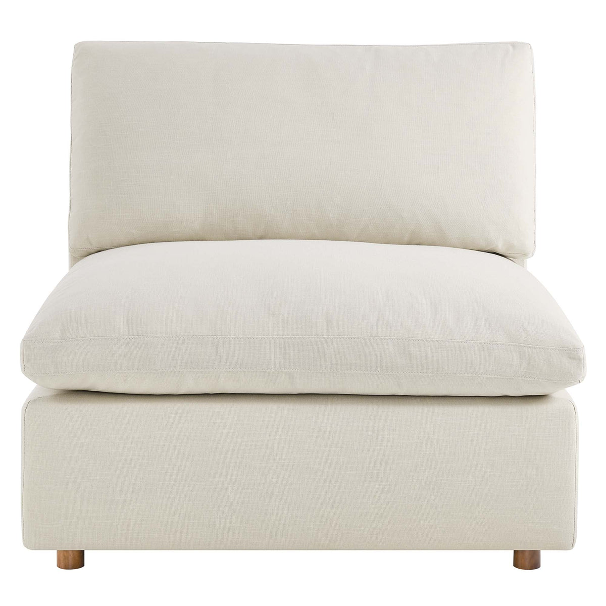 Commix 5-Piece Down Filled Overstuffed Armless Sectional Sofa