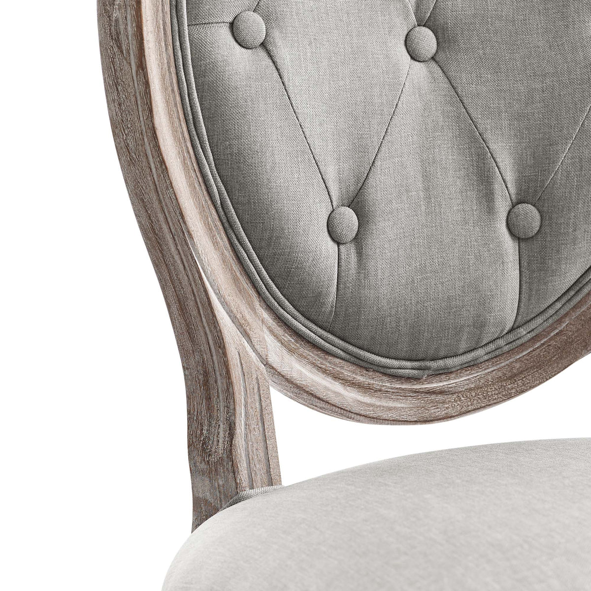 Arise Upholstered Fabric Dining Side Chair Set of 4