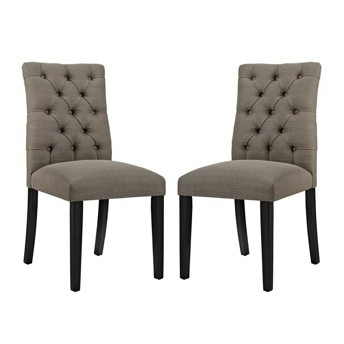 Duchess Fabric Dining Chair Set of 2