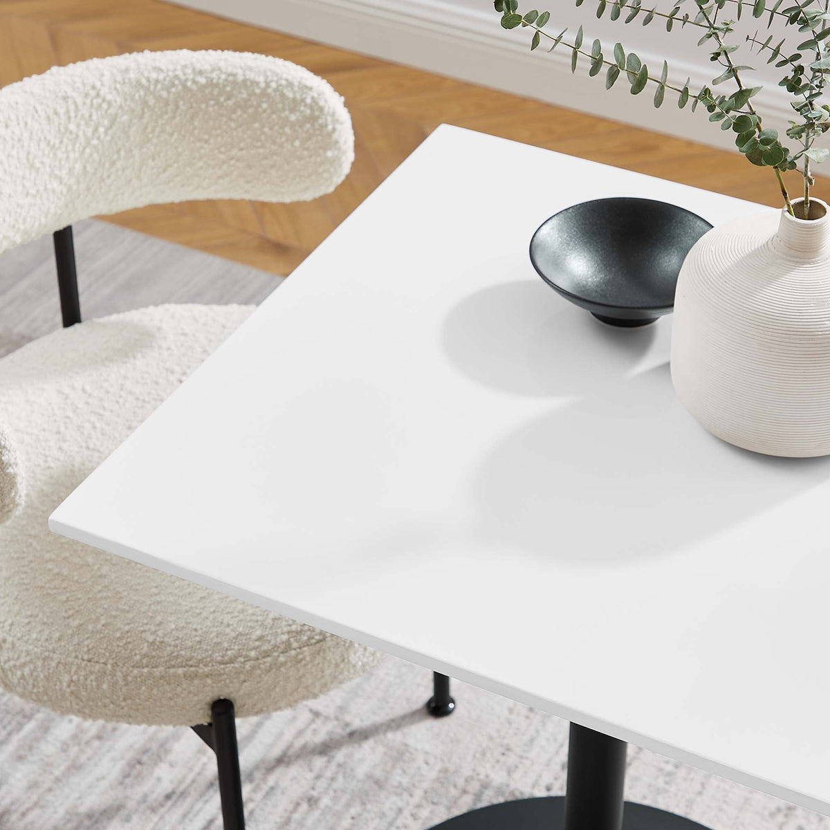 Lippa Square Wood Dining Table