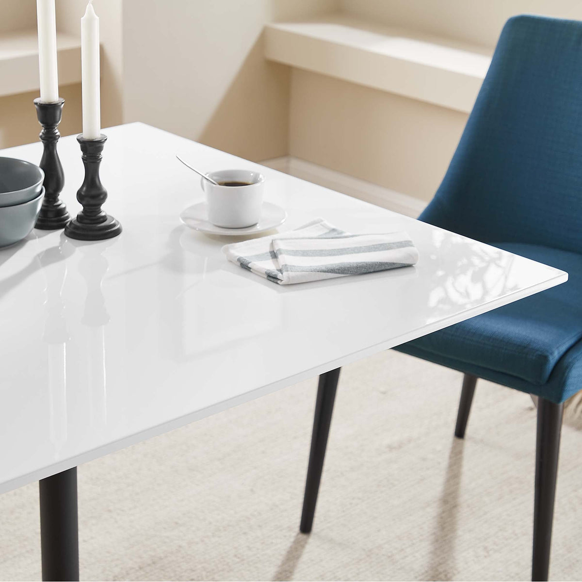 Lippa Square Wood Dining Table