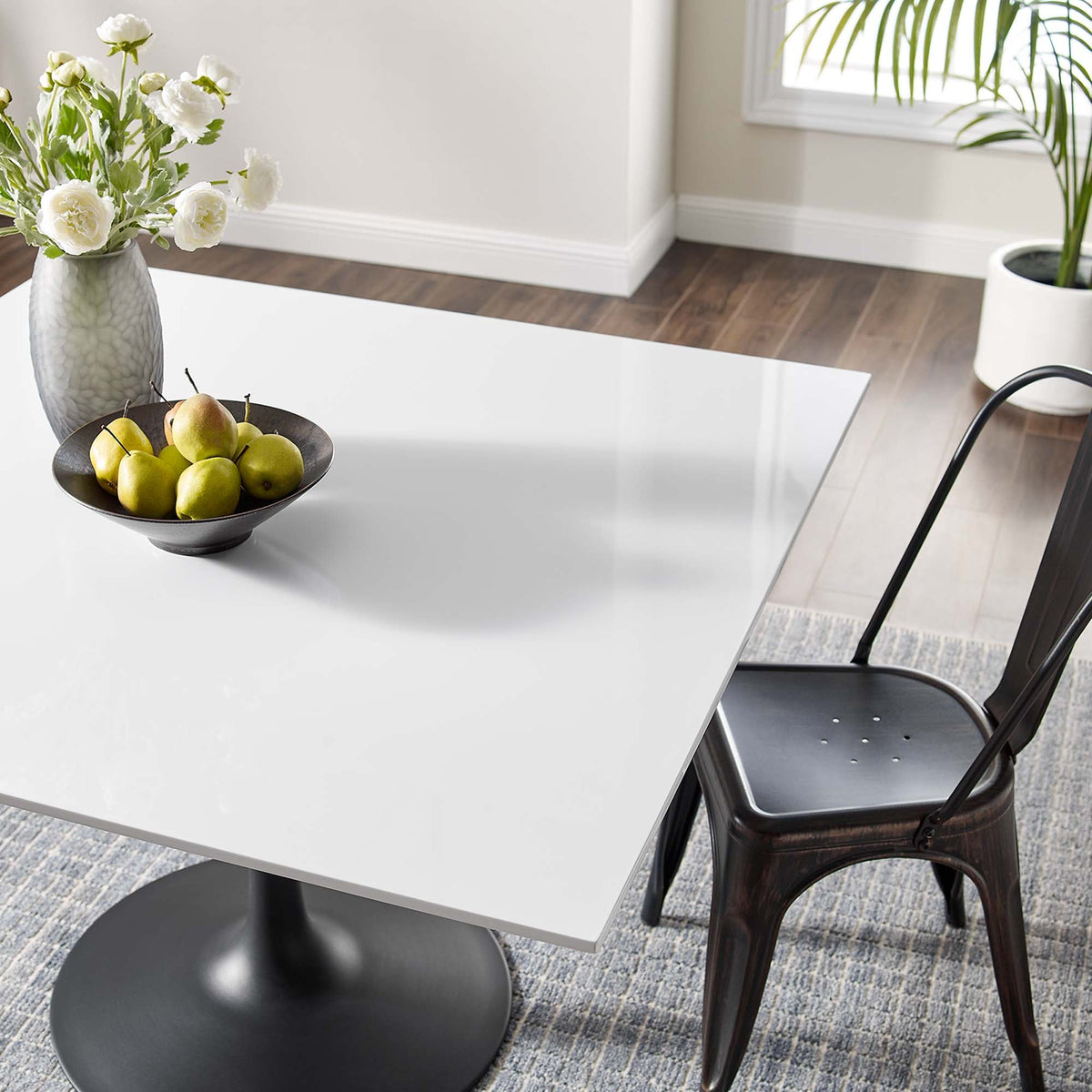 Lippa Square Wood Dining Table