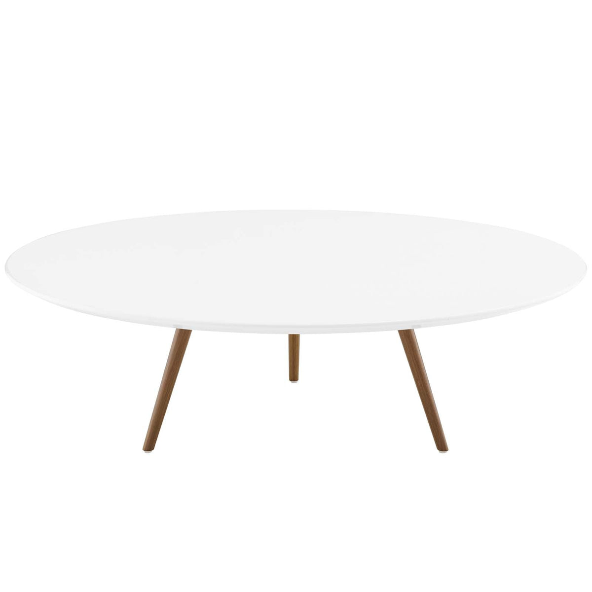 Lippa Round Wood Coffee Table with Tripod Base