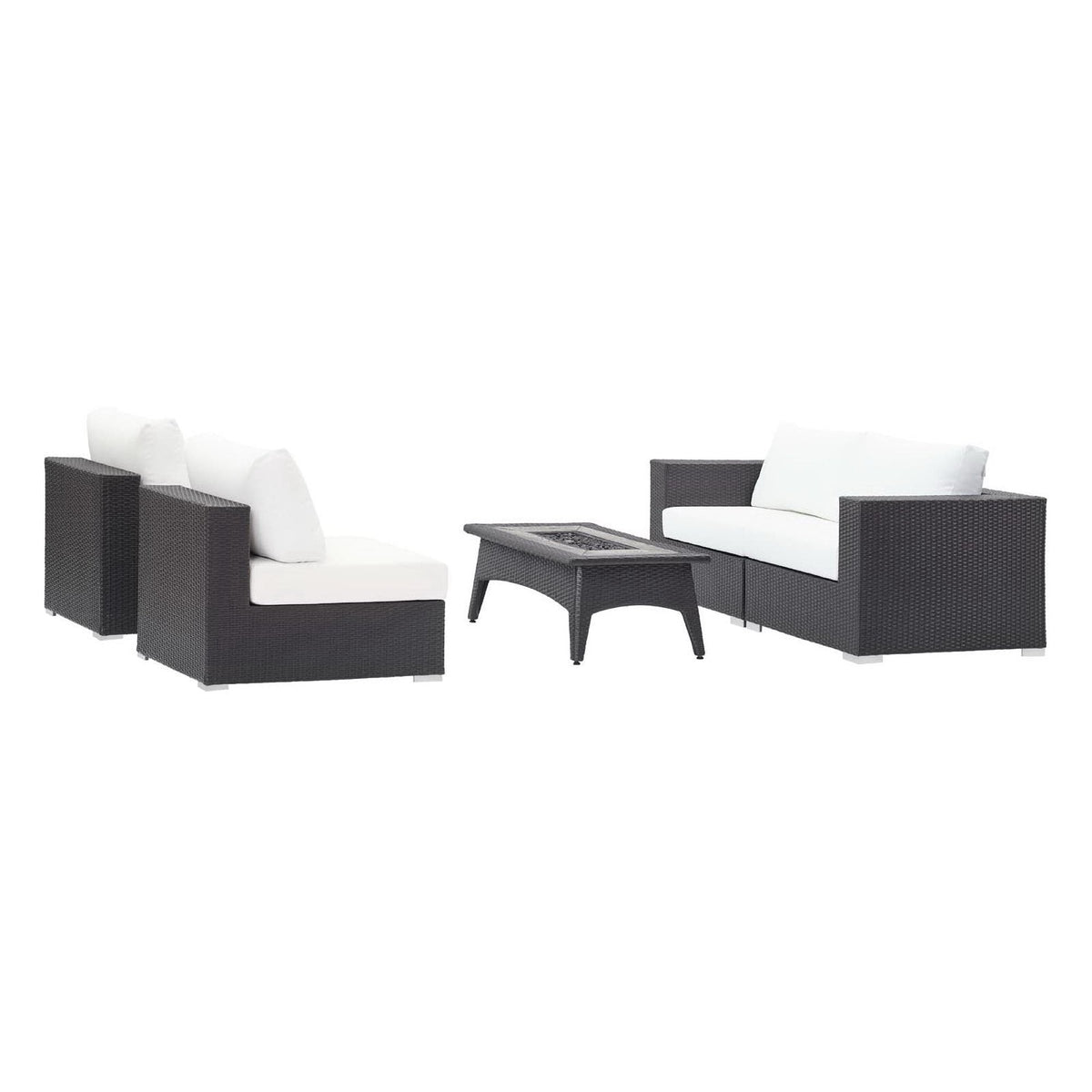 Convene 5 Piece Set Outdoor with Fire Pit
