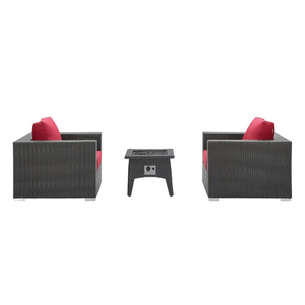 Convene 3 Piece Set Outdoor with Fire Pit