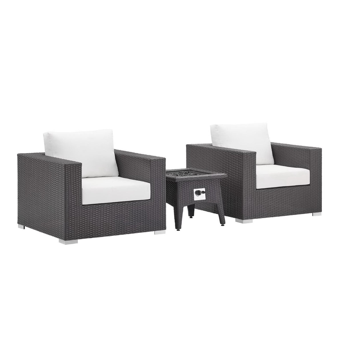 Convene 3 Piece Set Outdoor with Fire Pit