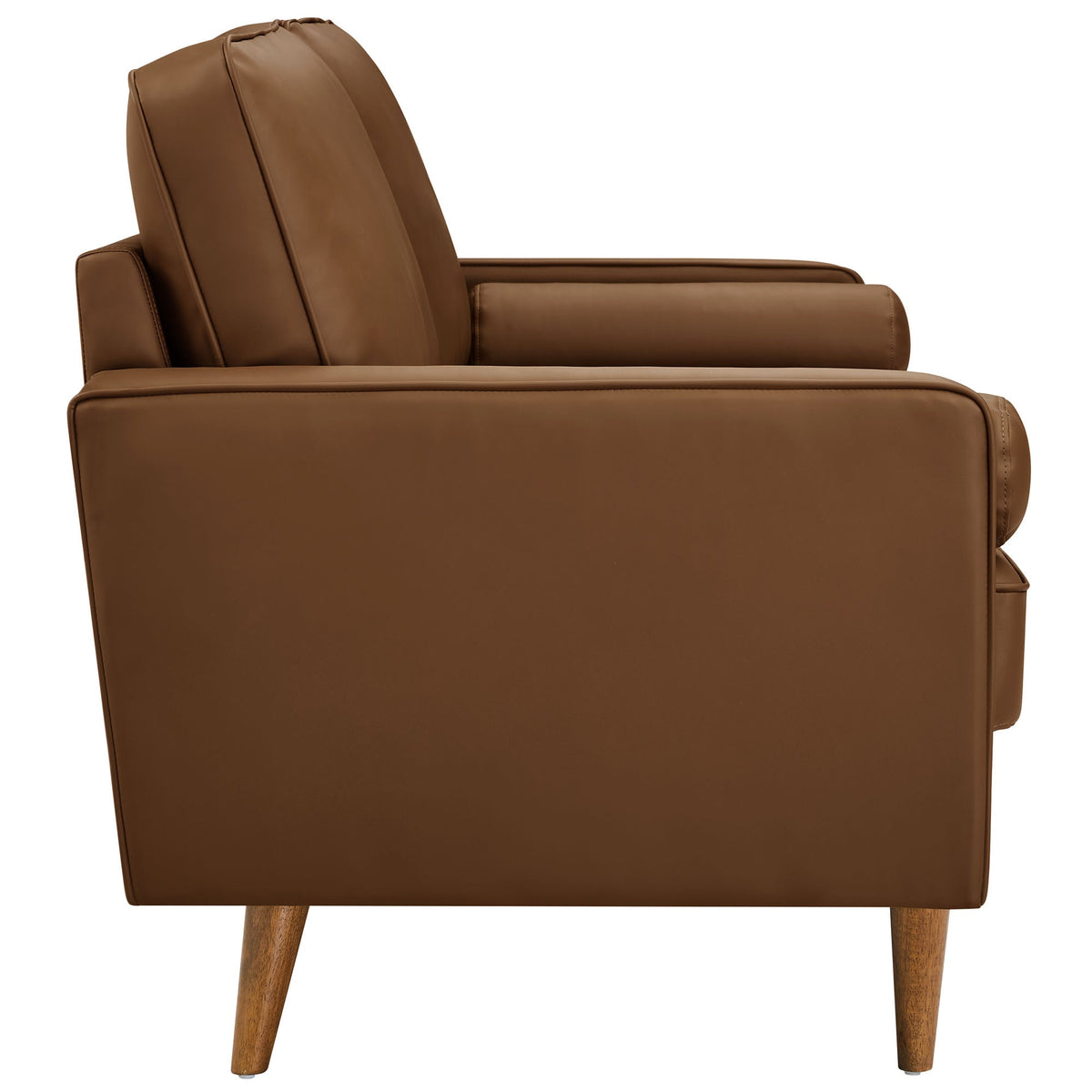 Valour Tufted Vegan Leather Sofa - view 2