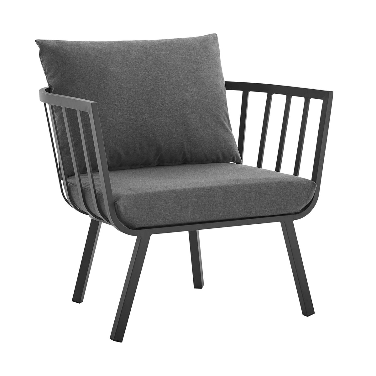 Riverside 5 Piece Outdoor Patio Aluminum Set - view 6