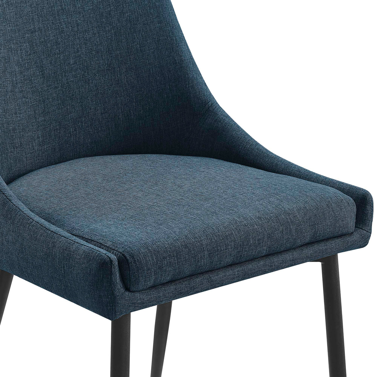 Viscount Upholstered Fabric Dining Chairs Set of 2 - view 7