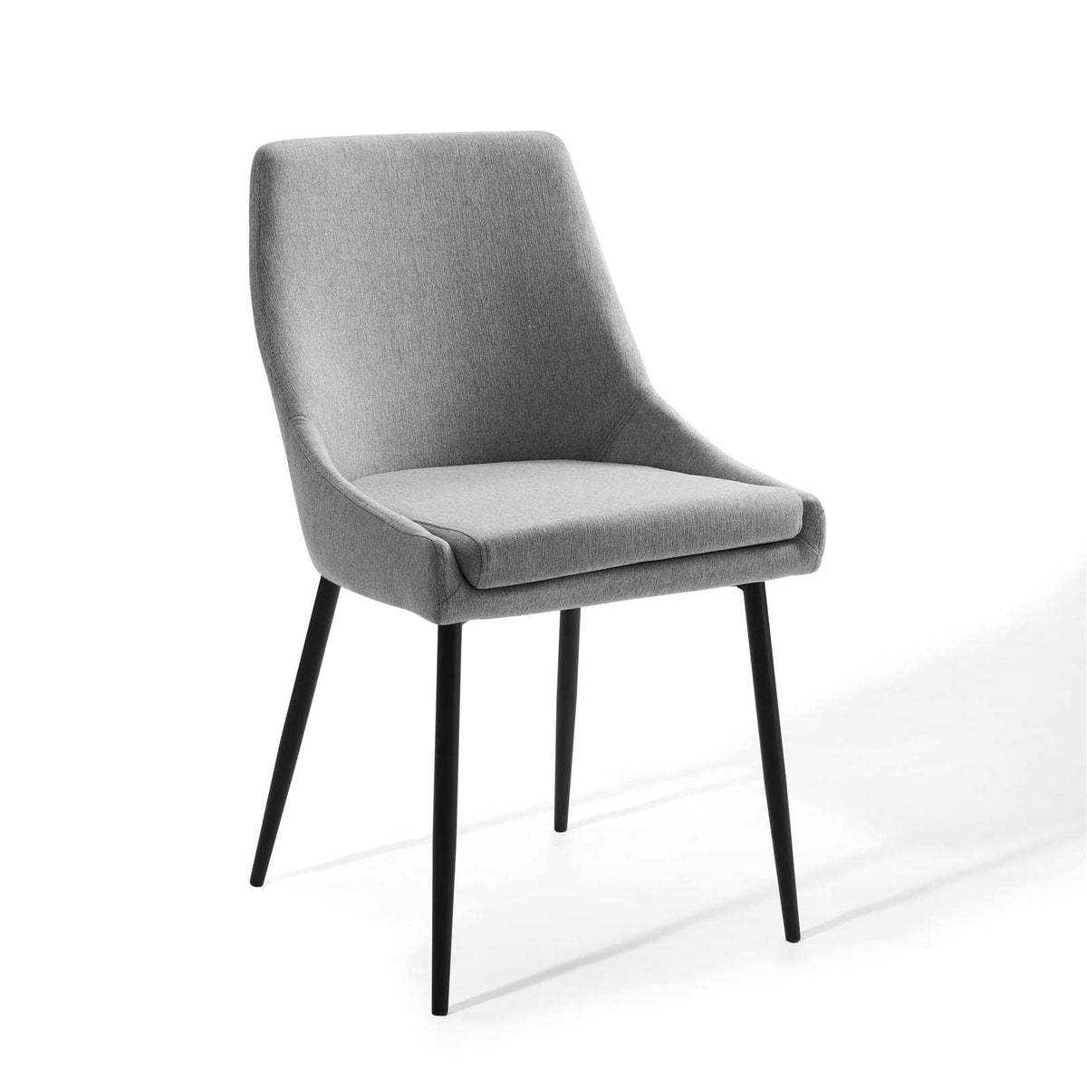Viscount Upholstered Fabric Dining Chairs Set of 2 - view 6