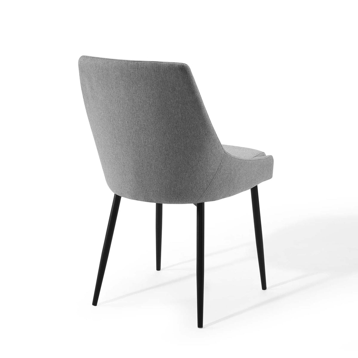 Viscount Upholstered Fabric Dining Chairs Set of 2 - view 15
