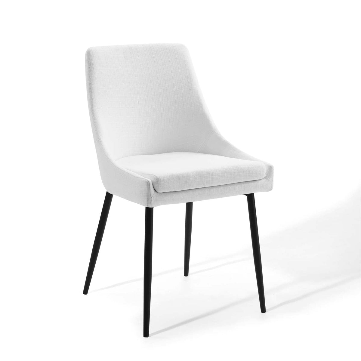 Viscount Upholstered Fabric Dining Chairs Set of 2 - view 5