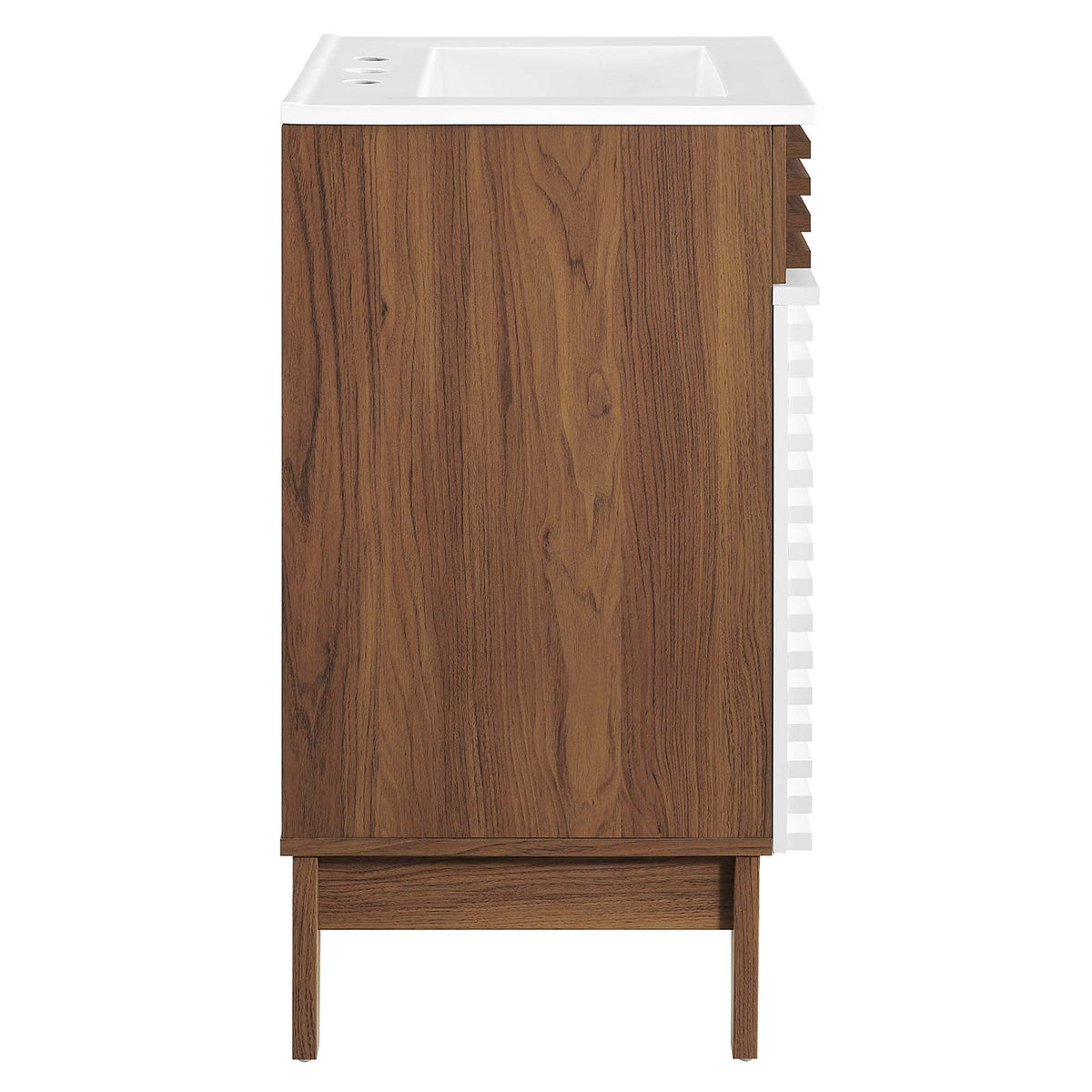 Render 18" and 24" Bathroom Vanities with White Basin Included