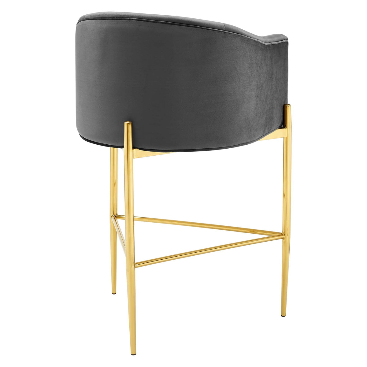 Savour Tufted Performance Velvet Bar Stool - view 12