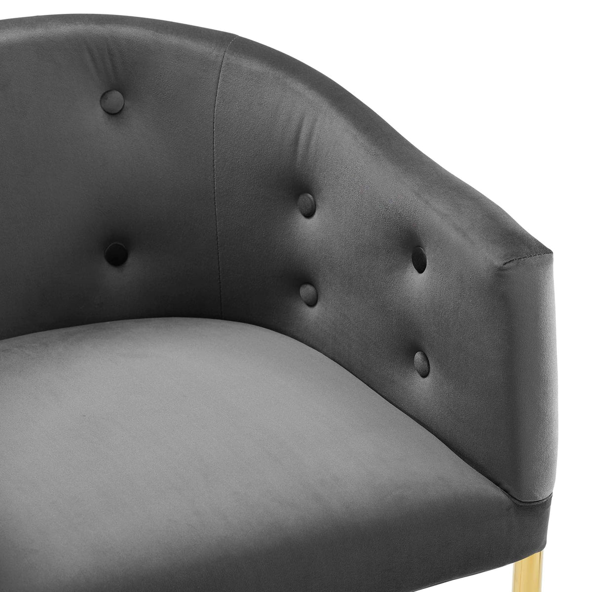 Savour Tufted Performance Velvet Bar Stool - view 22