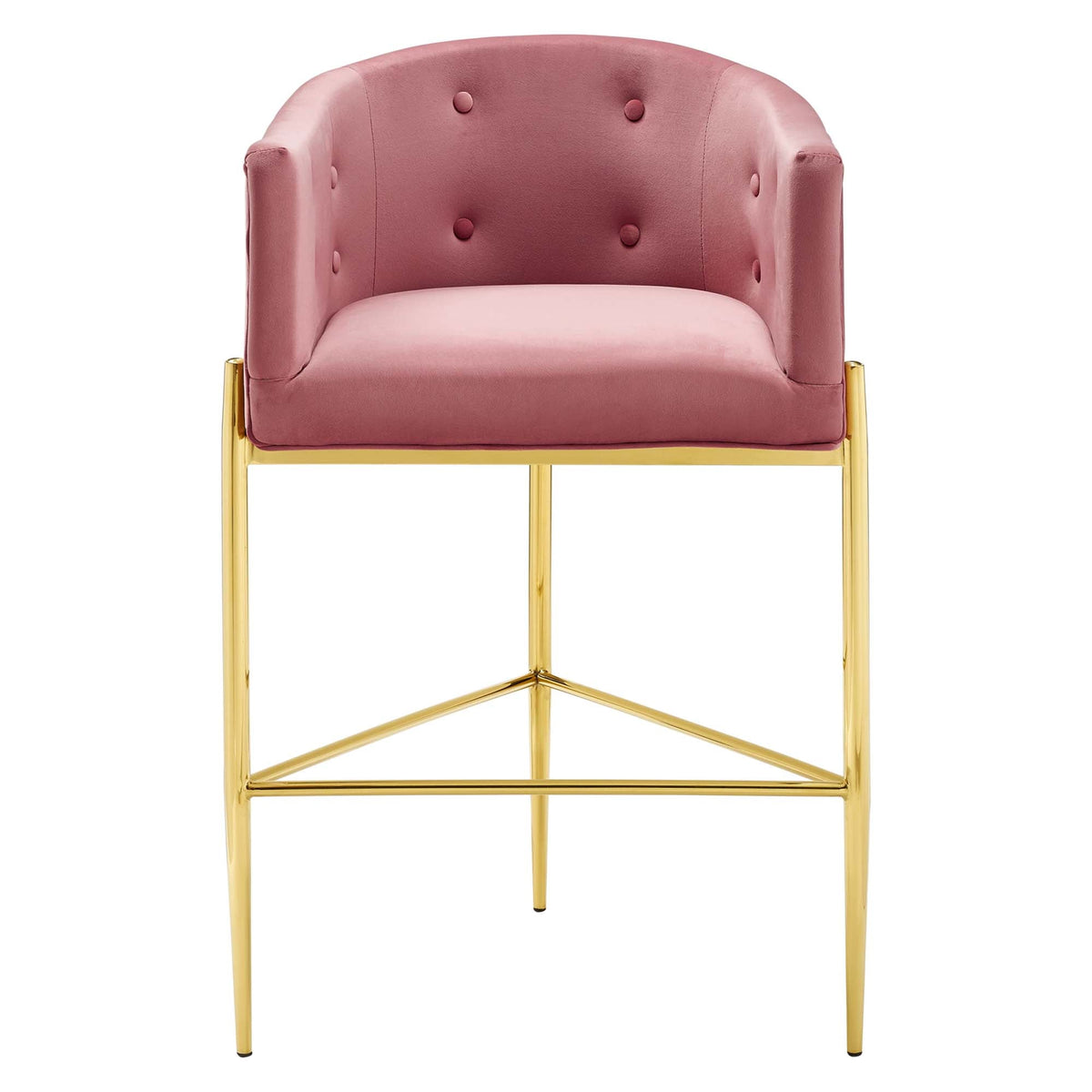 Savour Tufted Performance Velvet Bar Stool - view 18