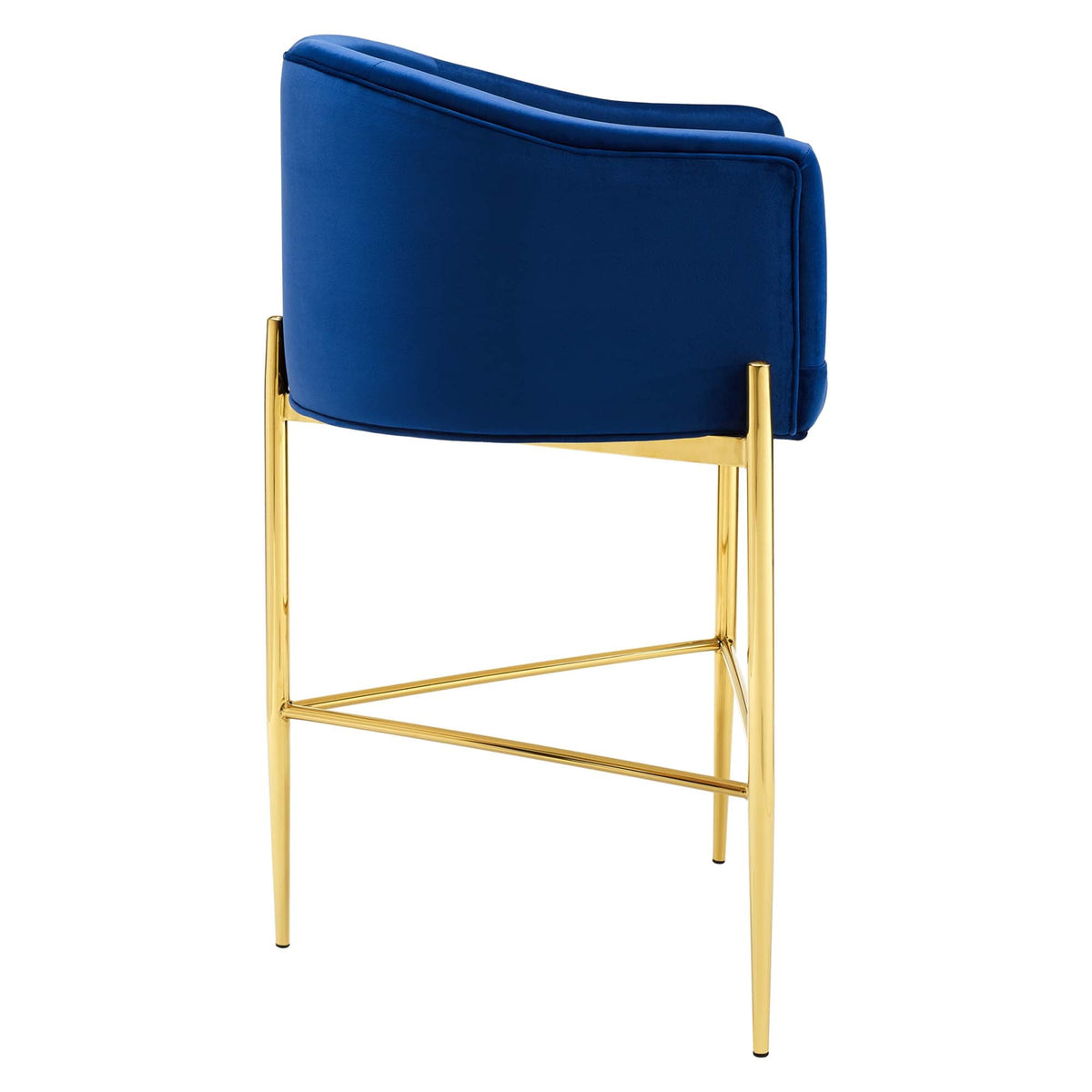 Savour Tufted Performance Velvet Bar Stool - view 9