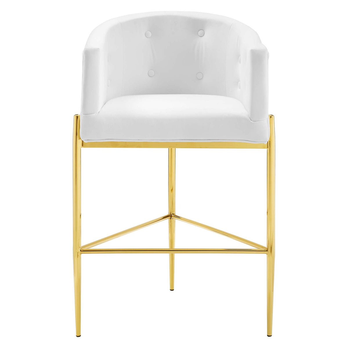Savour Tufted Performance Velvet Bar Stool - view 16