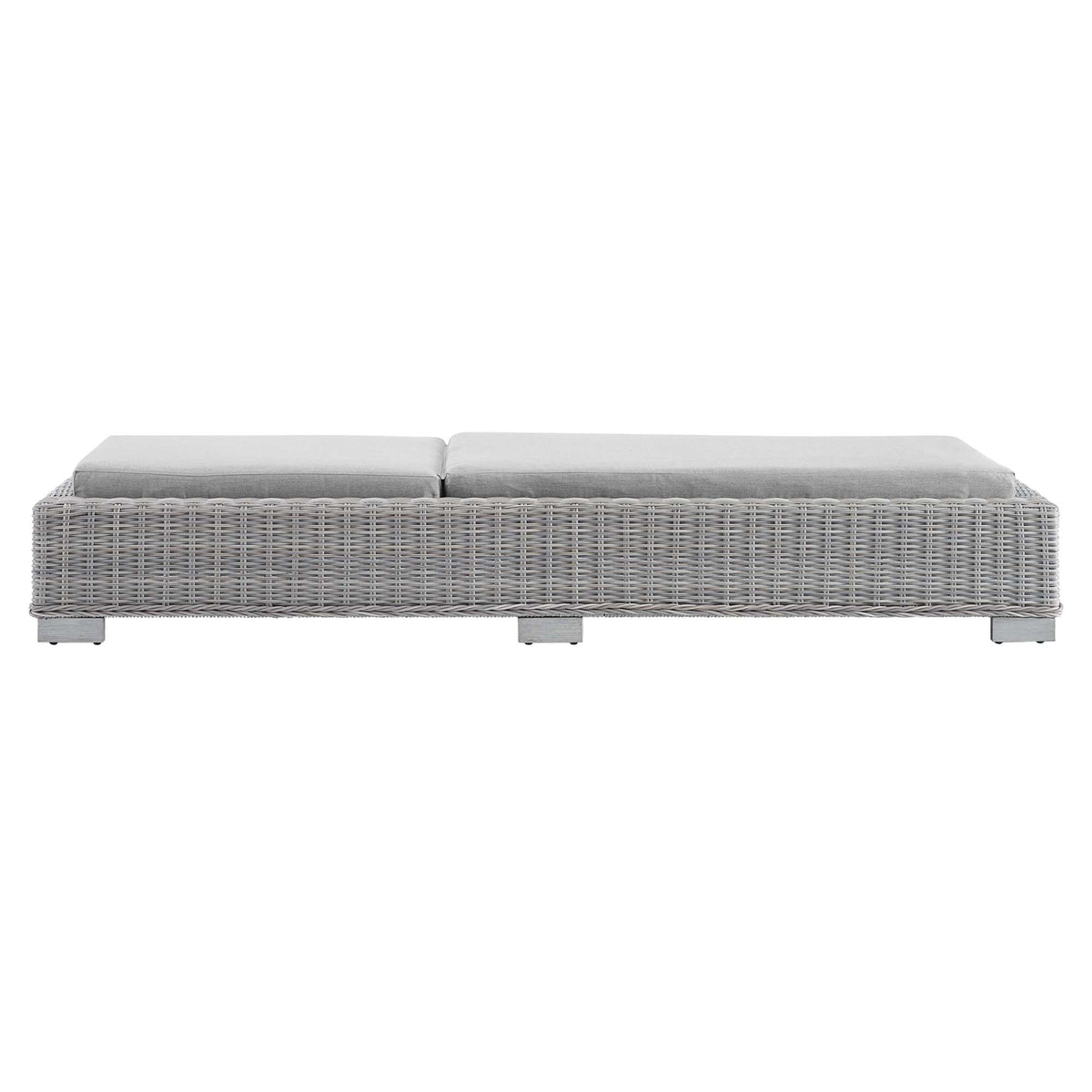 Conway Sunbrella® Outdoor Wicker Rattan Chaise Lounge
