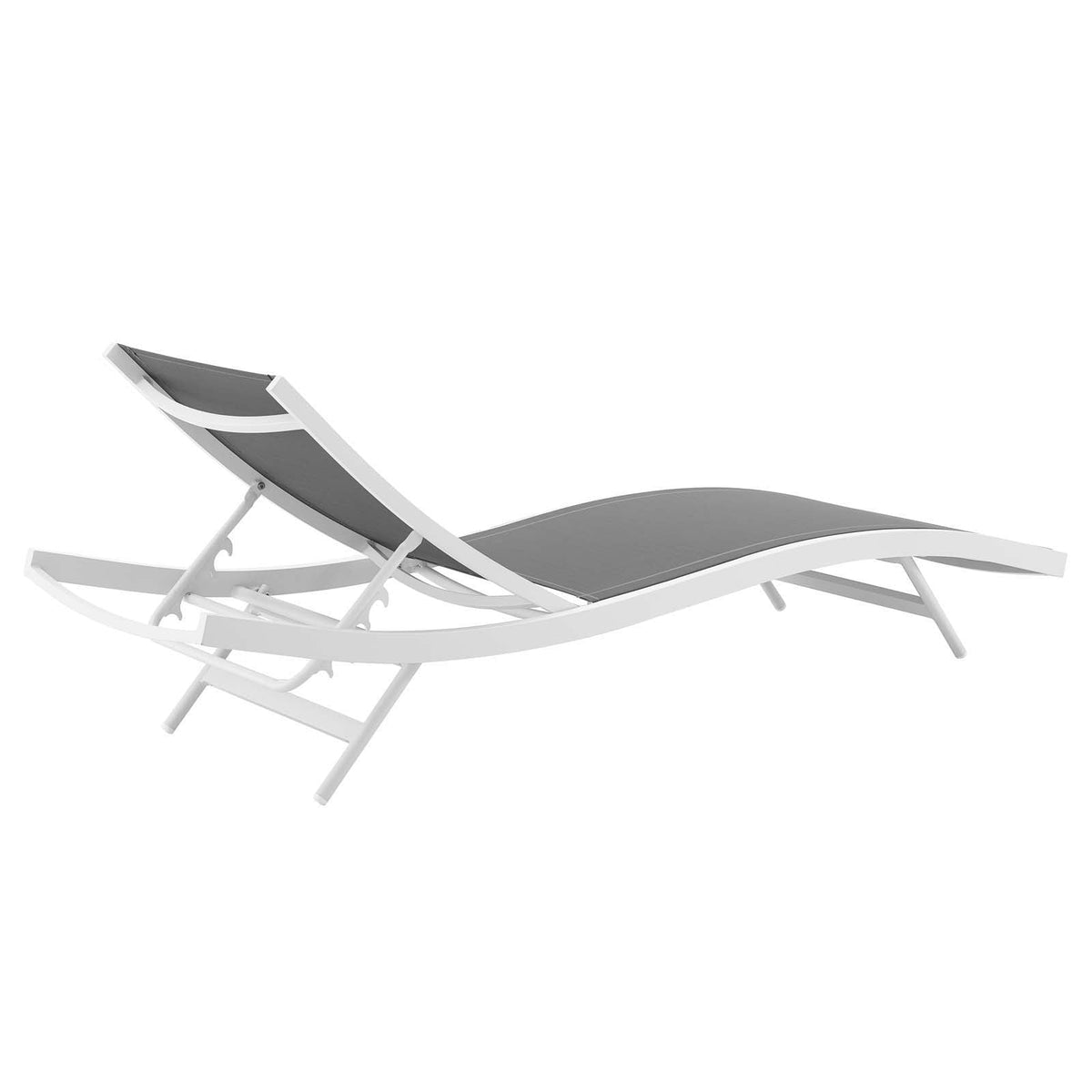 Glimpse Outdoor Patio Mesh Chaise Lounge Set of 4 - view 7