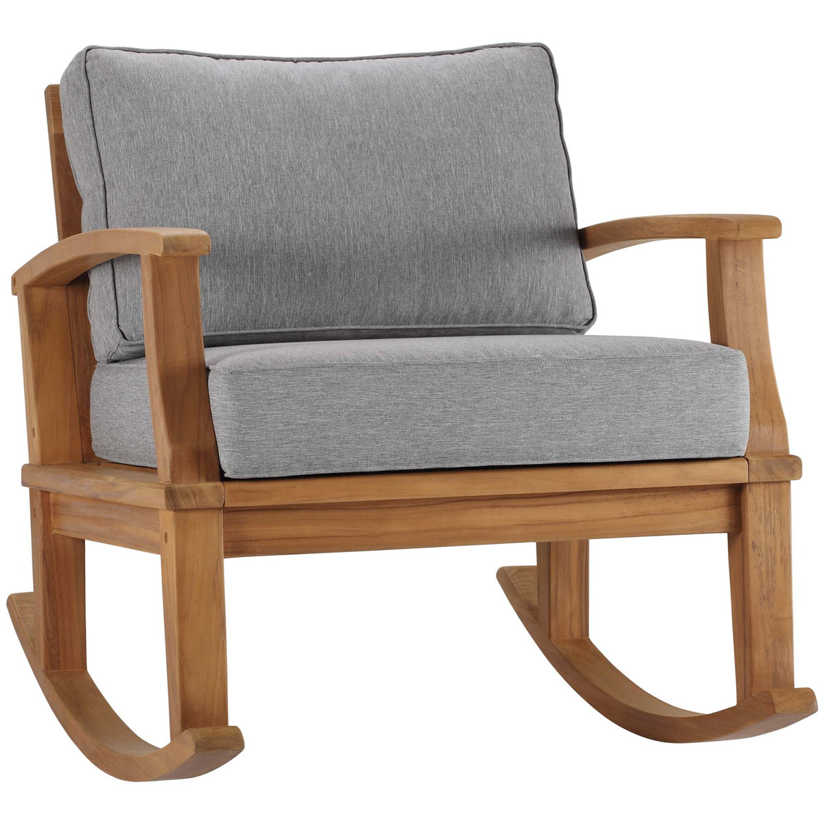 Marina Outdoor Patio Teak Rocking Chair - view 1