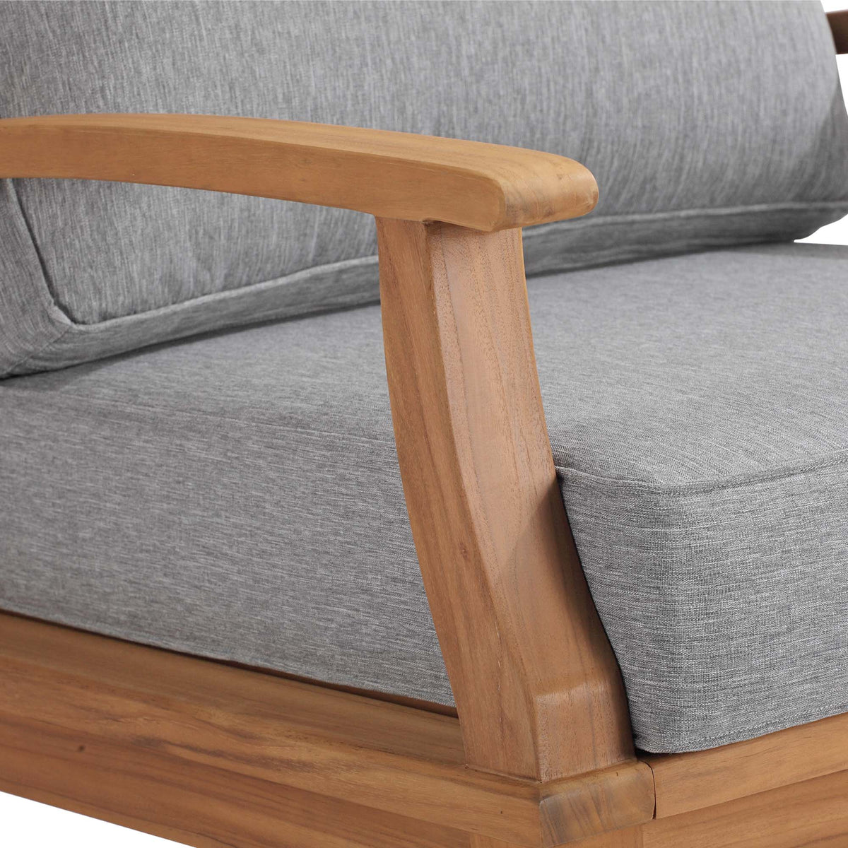 Marina Outdoor Patio Teak Rocking Chair - view 13