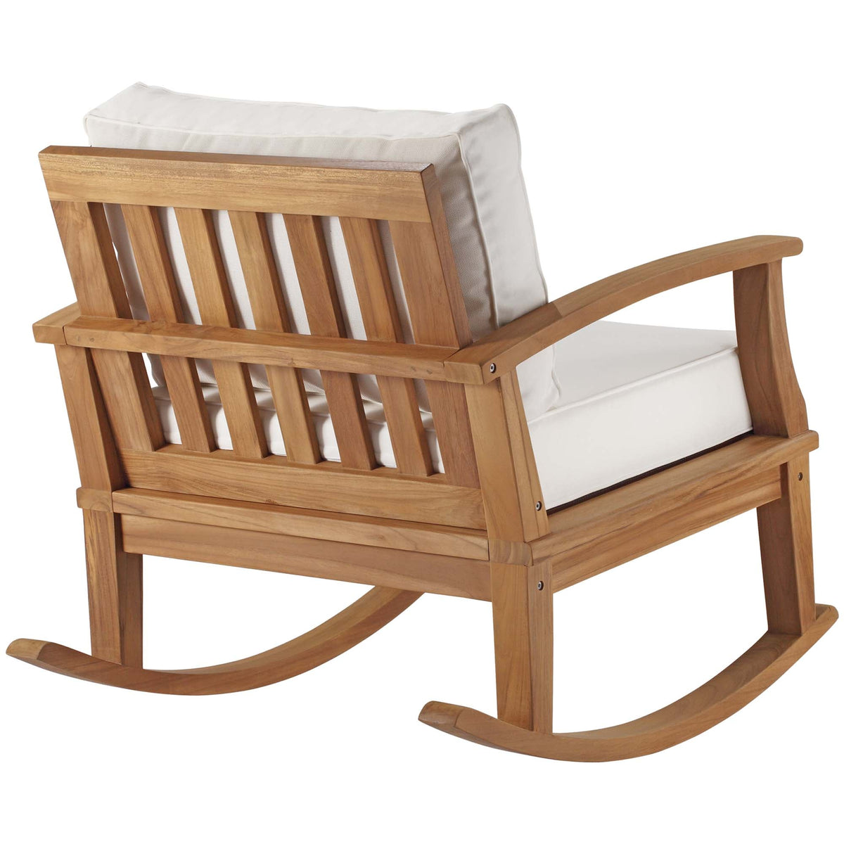 Marina Outdoor Patio Teak Rocking Chair - view 9