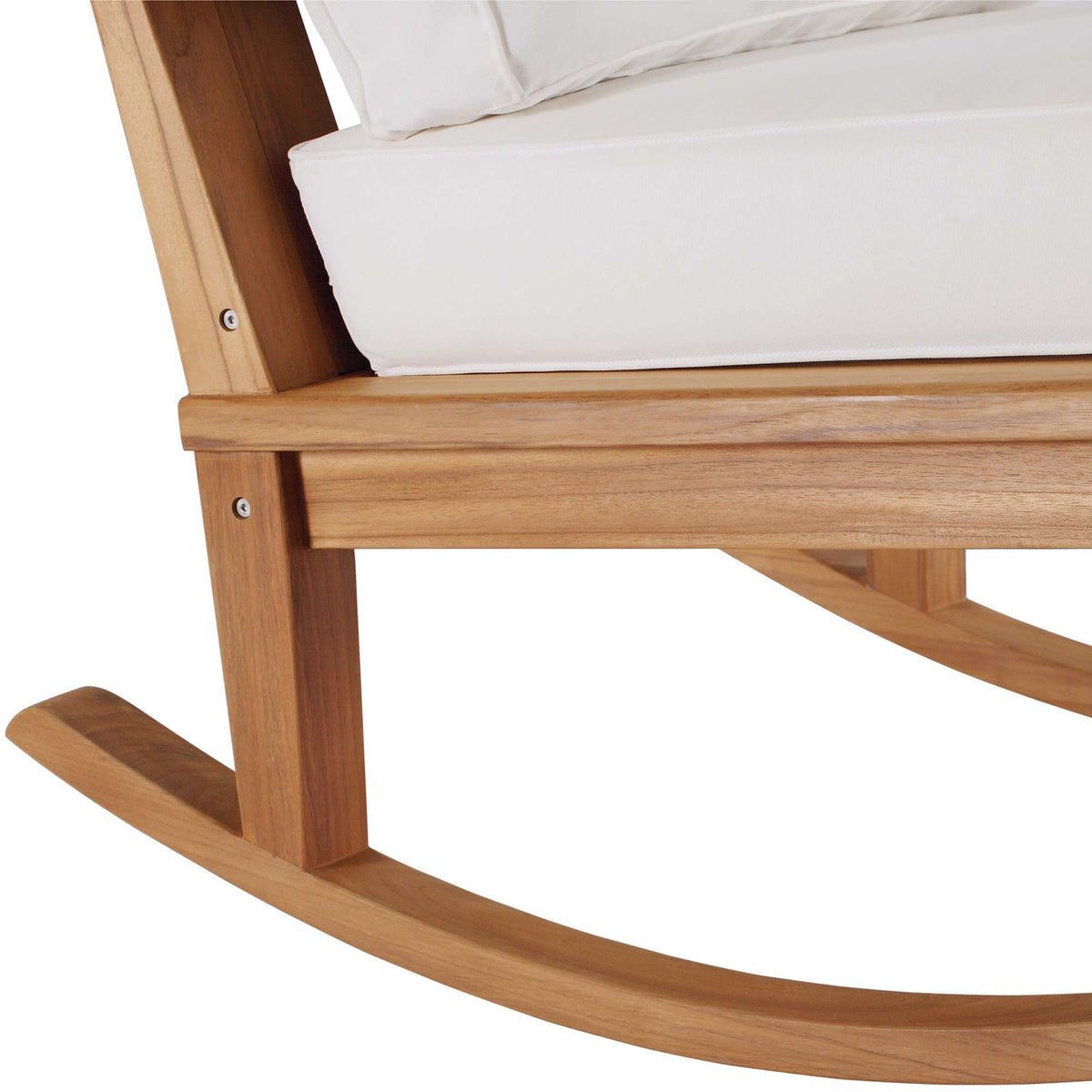 Marina Outdoor Patio Teak Rocking Chair - view 18
