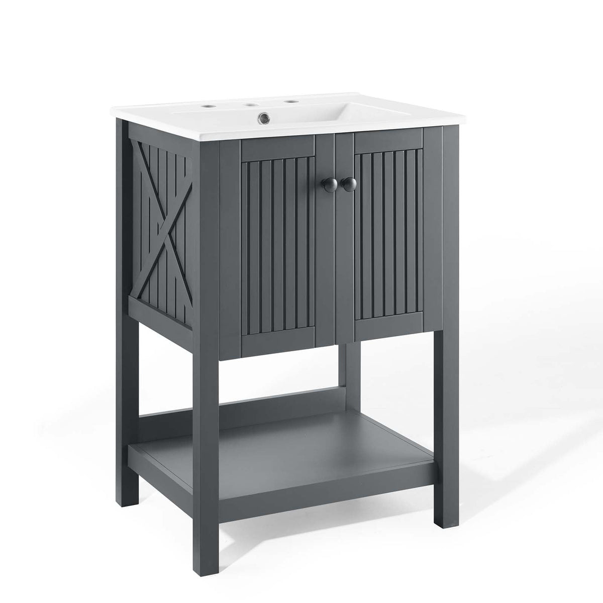 Steam Bathroom Vanity Basin Included