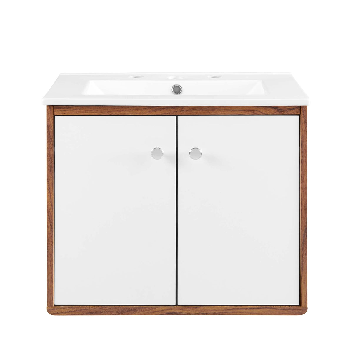 Transmit Wall-Mount Bathroom Vanity Basin Included