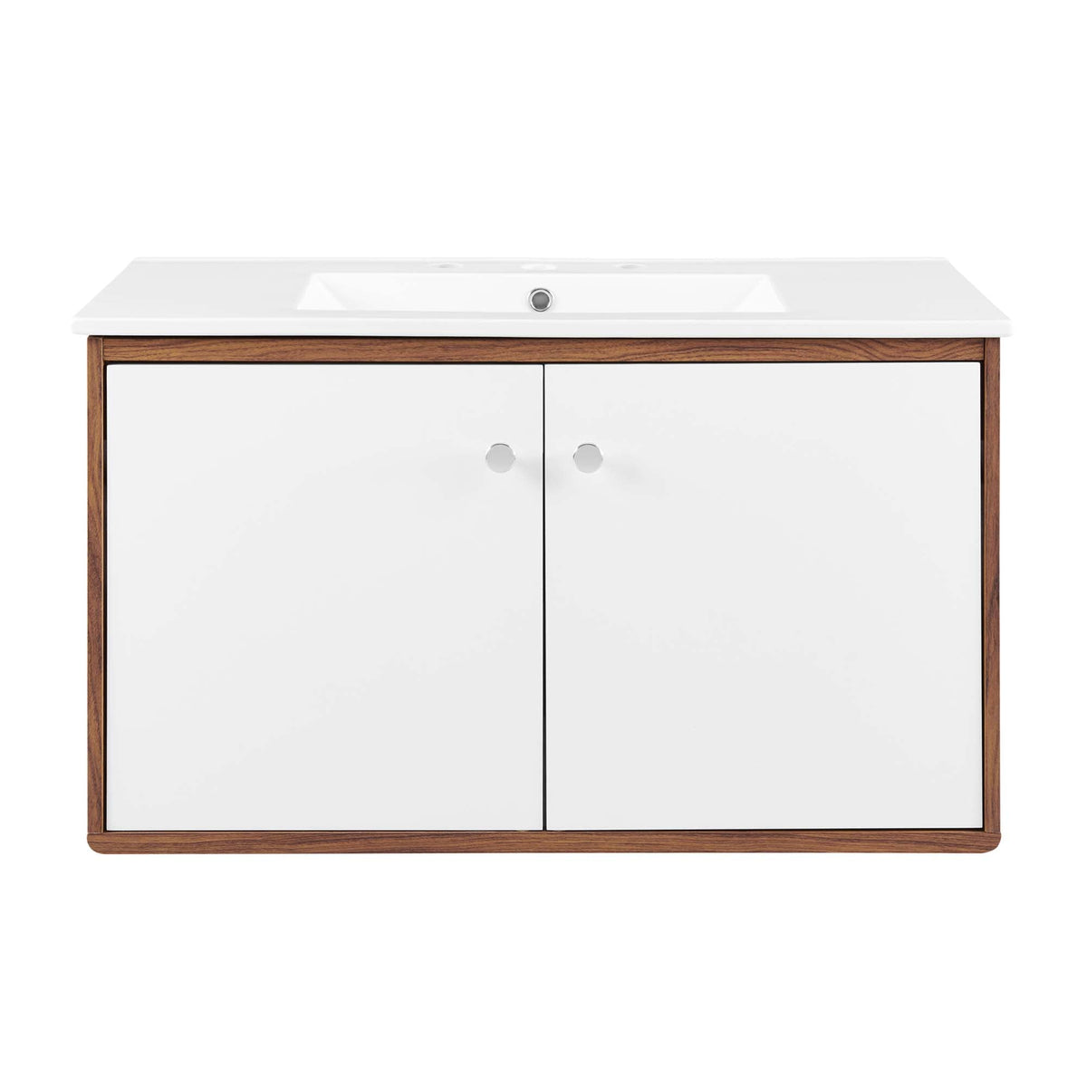 Transmit Wall-Mount Bathroom Vanity Basin Included