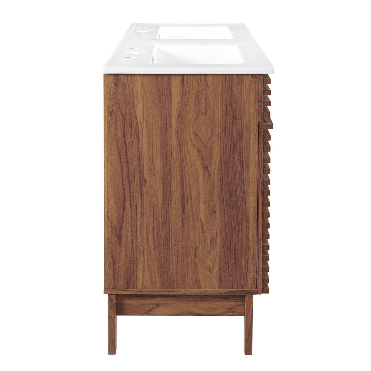Render 48" Bathroom Vanity with White Basin Included