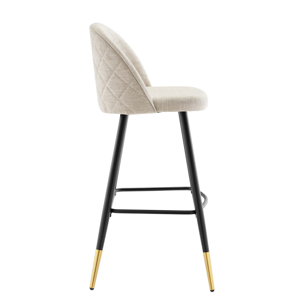Cordial Fabric Bar Stools Set of 2 - view 4