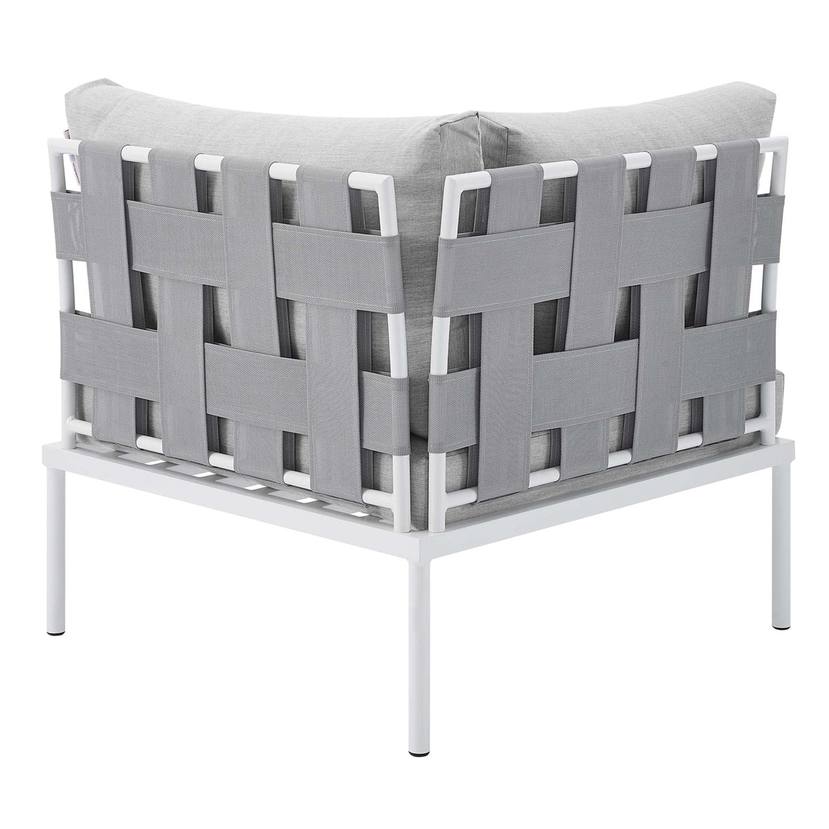 Harmony Sunbrella® Outdoor Aluminum Corner Chair