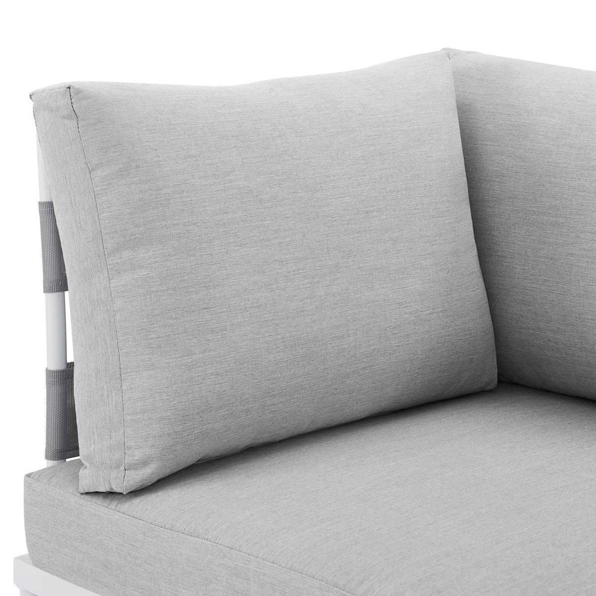 Harmony Sunbrella® Outdoor Aluminum Corner Chair