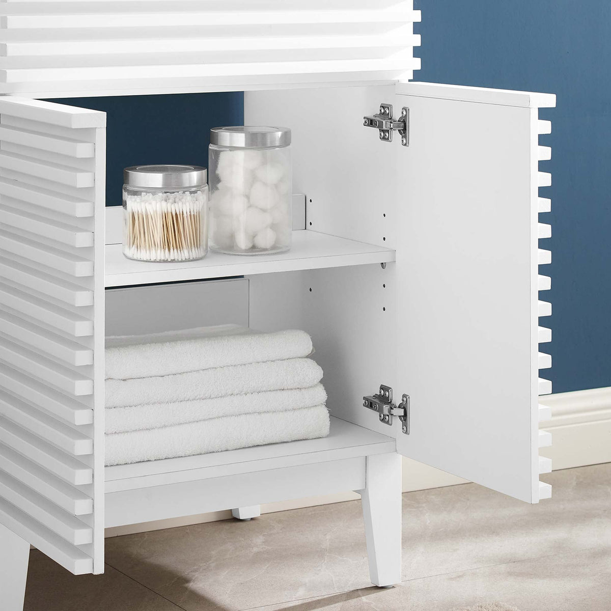 Render 18" and 24" Bathroom Cabinets Basin Not Included