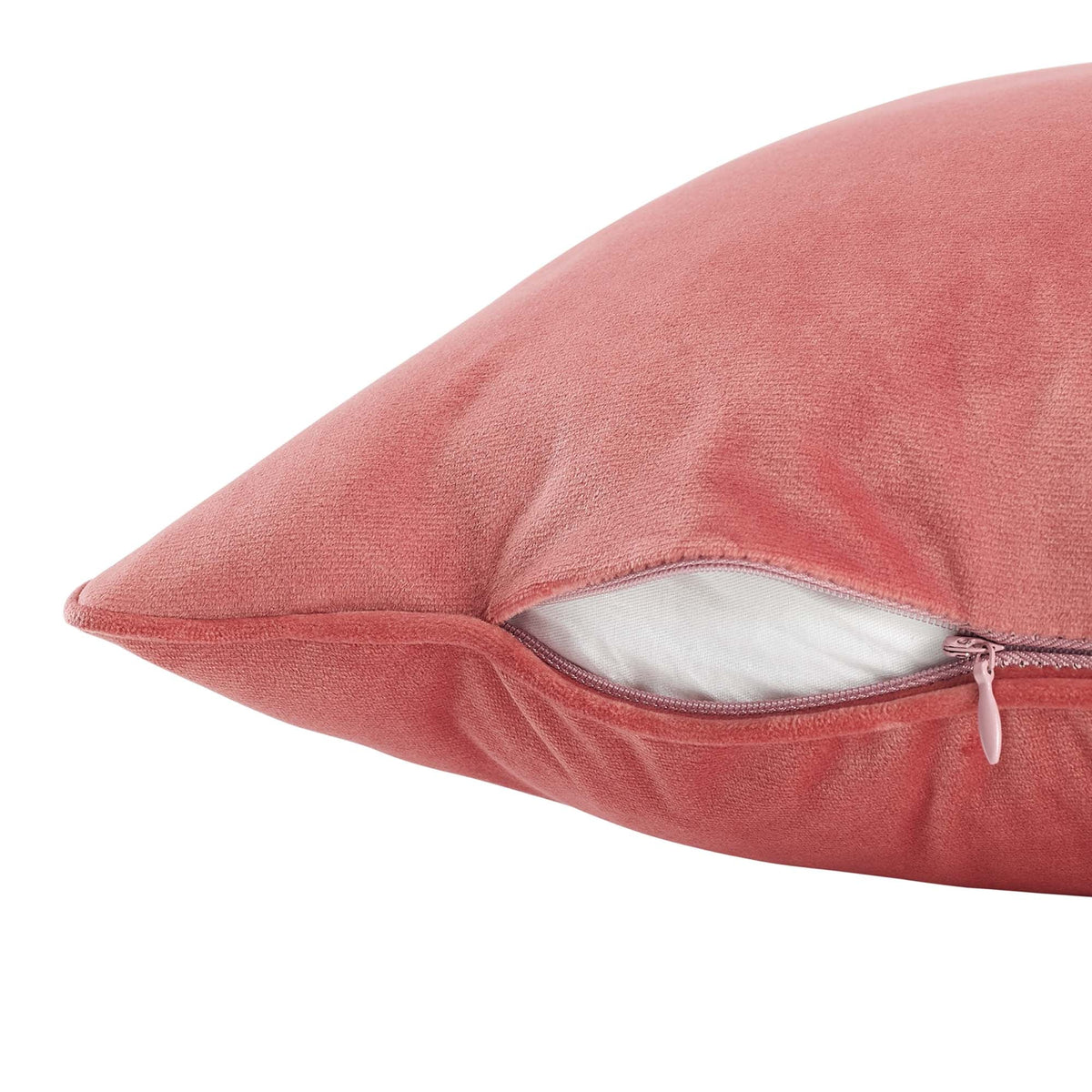 Enhance Performance Velvet Throw Pillow, Blossom, 24" - view 2
