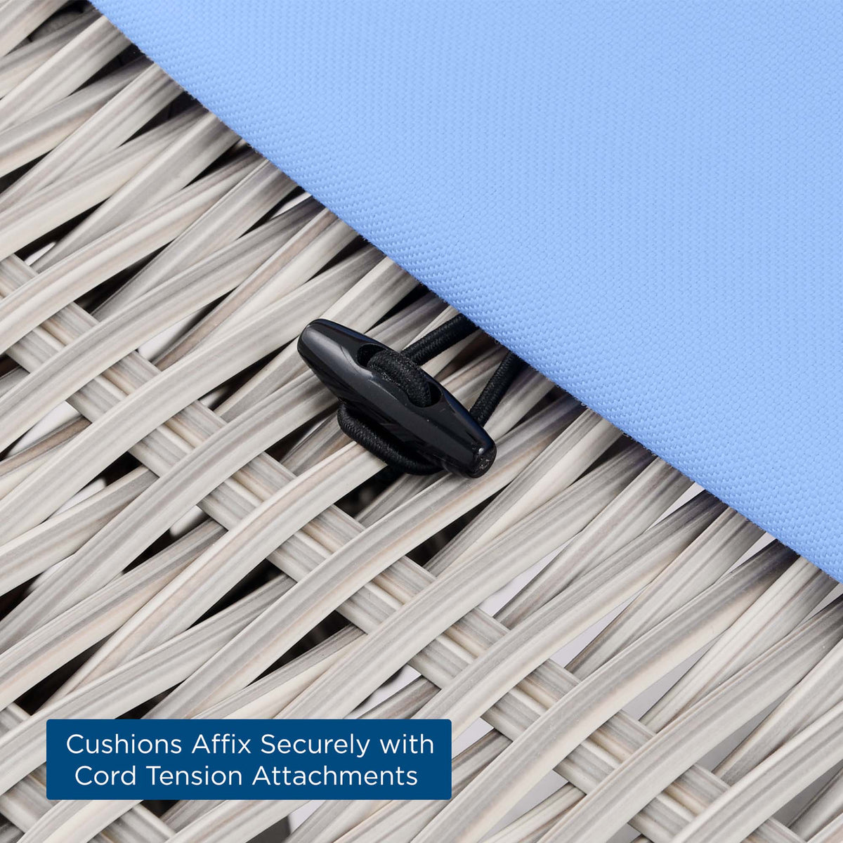 Conway Outdoor Wicker Rattan Chaise Lounge