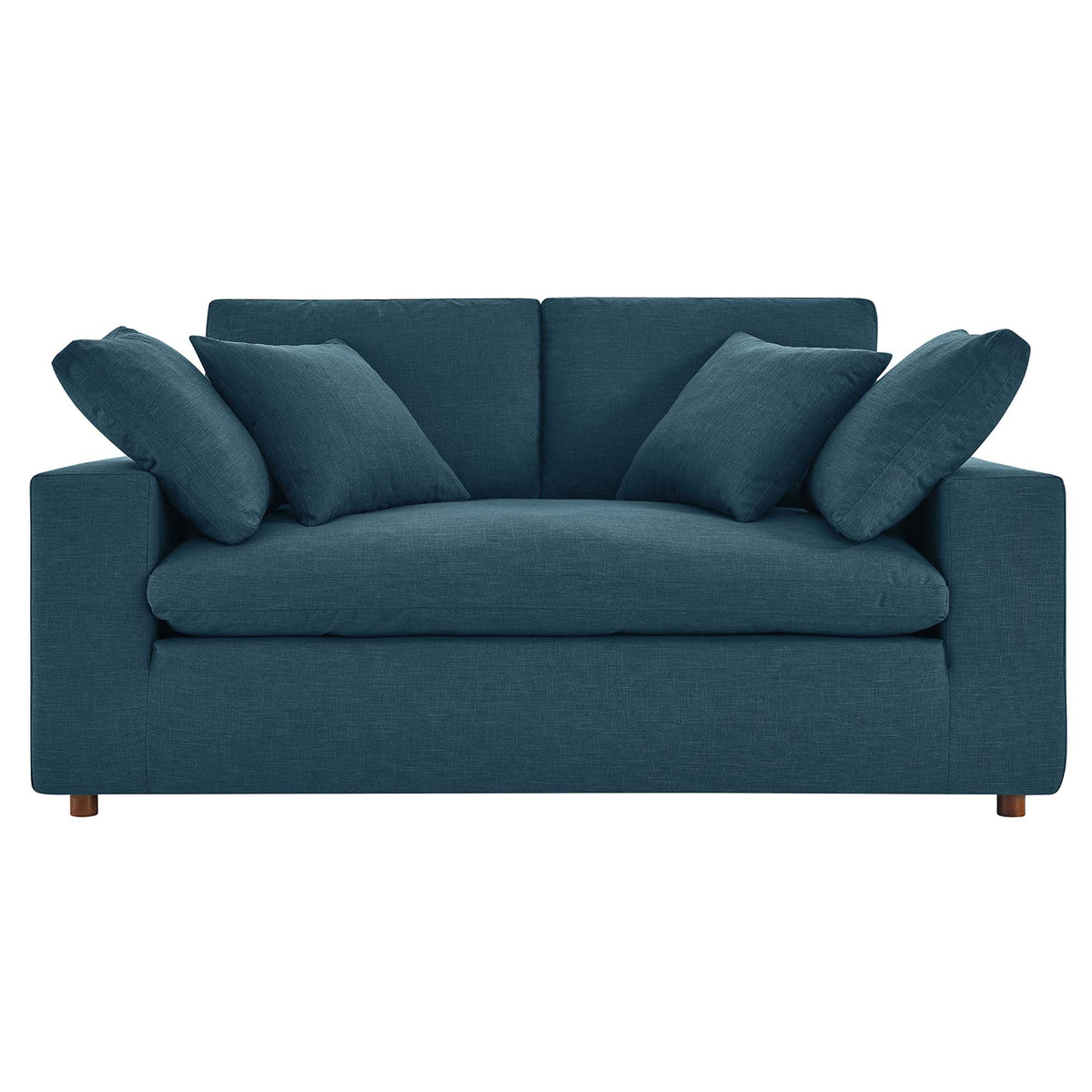 Commix Down Filled Overstuffed Loveseat