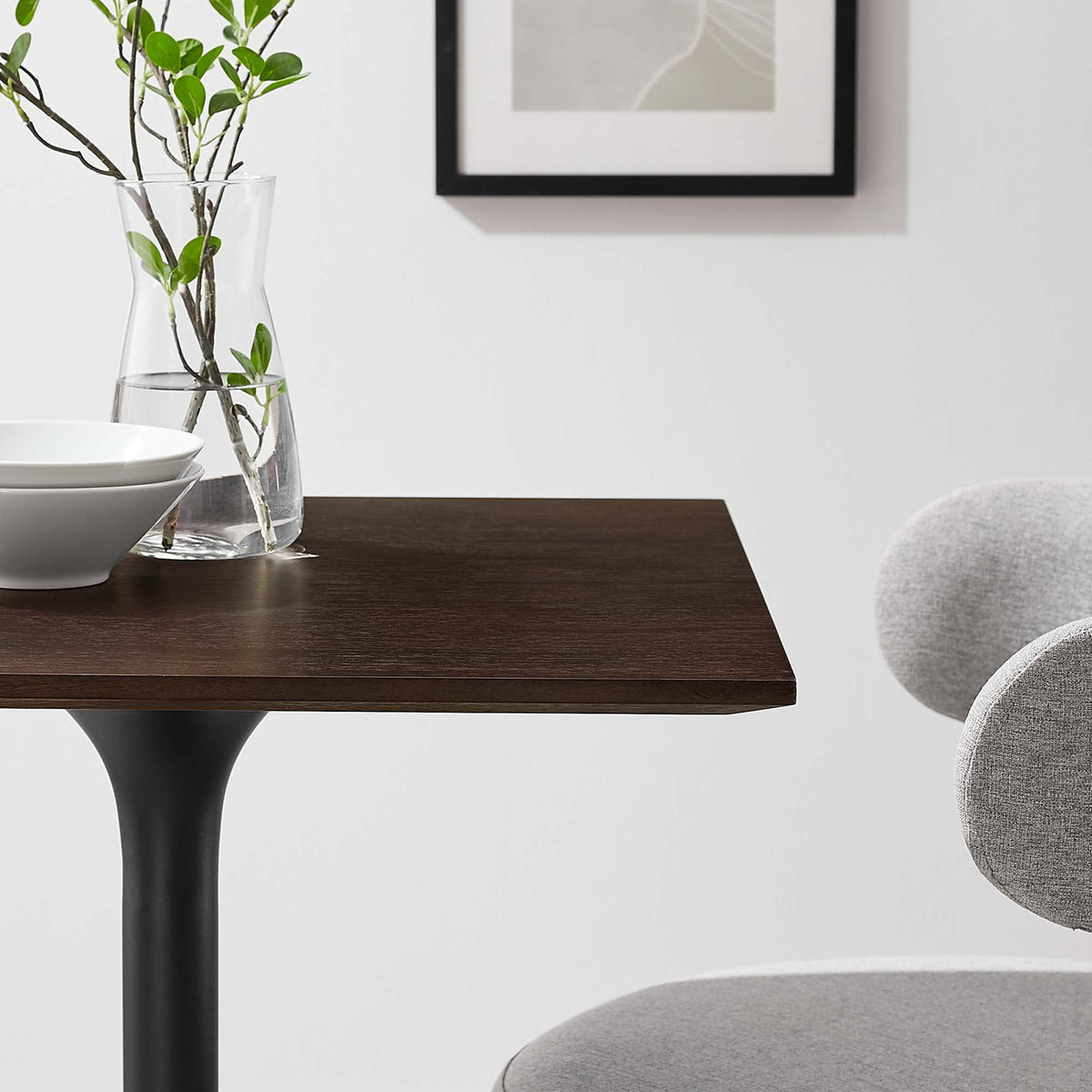 Lippa Square Wood Dining Table
