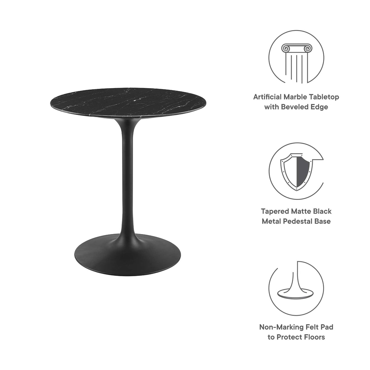 Lippa Round 28" Dining Table
