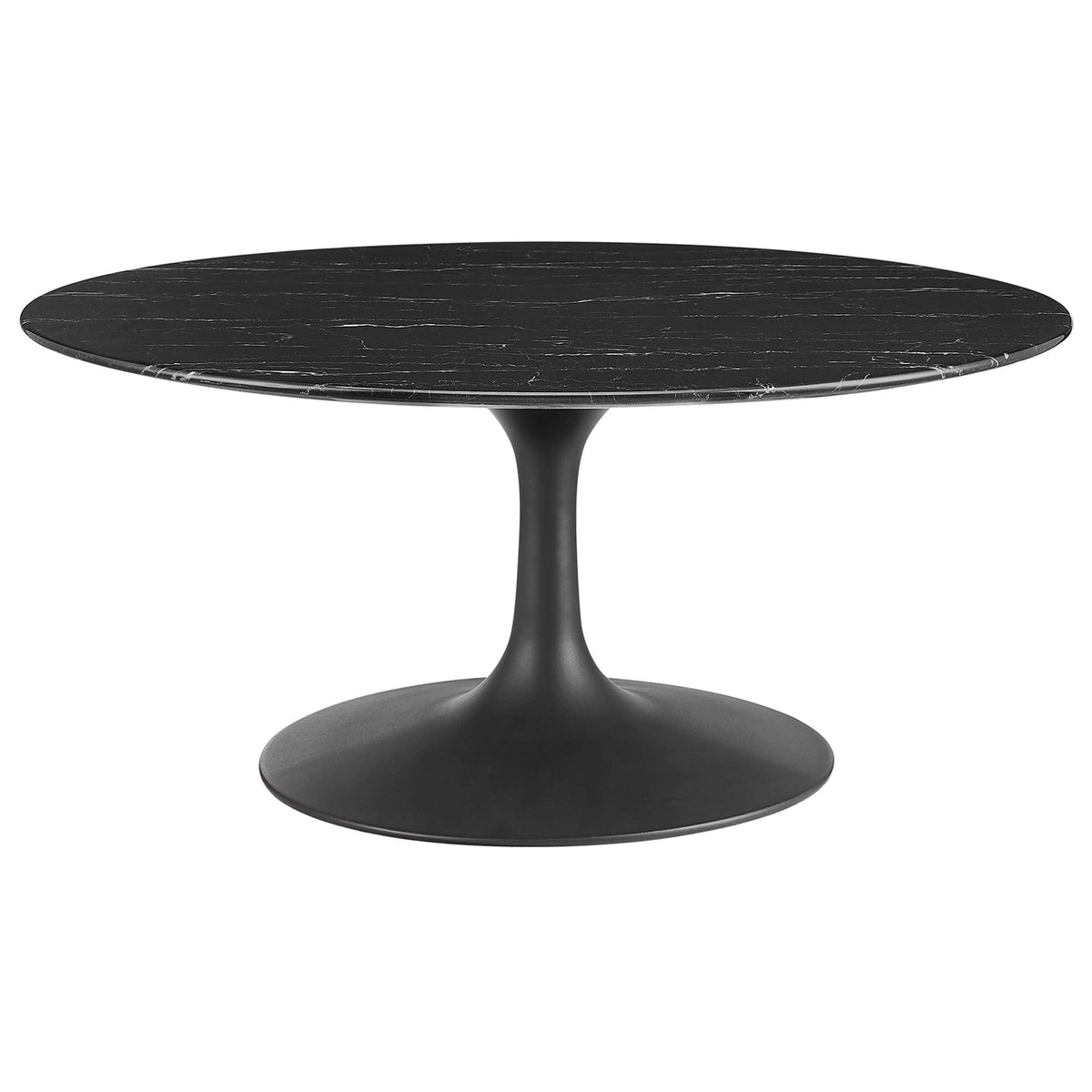 Lippa Round Artificial Marble Coffee Table - view 2