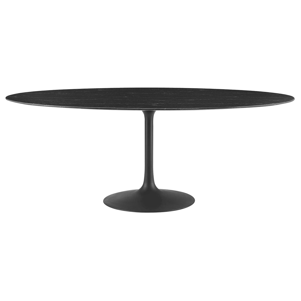 Lippa Oval Artificial Marble Dining Table - view 15